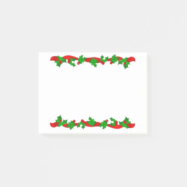 Holiday  post-it notes (Front)