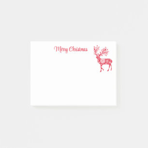 Holiday post-it notes