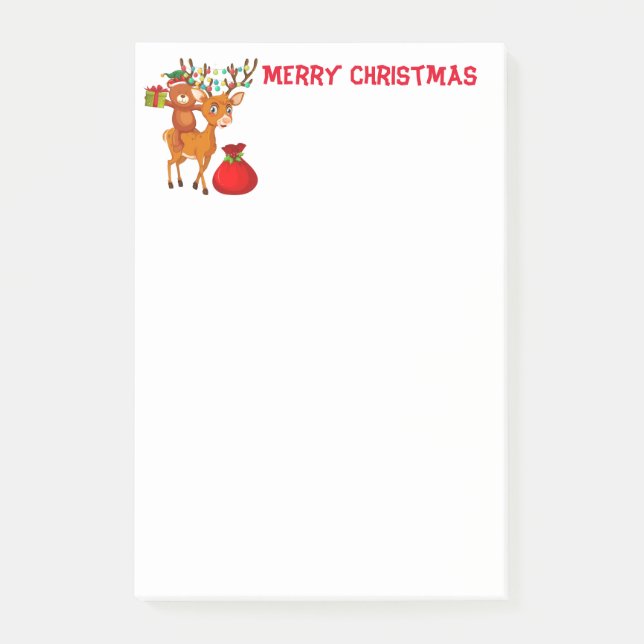 Holiday  post-it notes (Front)