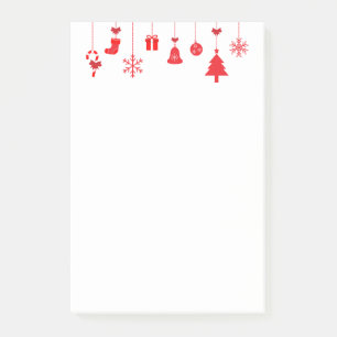 Holiday post-it notes