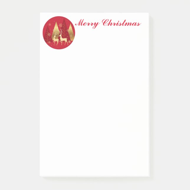 Holiday Post-it-Notes Notes (Front)