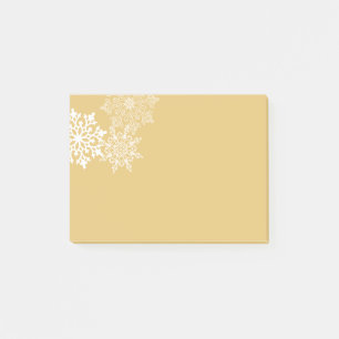 Holiday Post-it-Notes-Snowflakes Post-it Notes