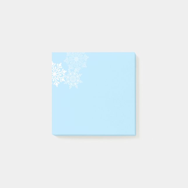 Holiday Post-it-Notes-Snowflakes Post-it Notes (Front)