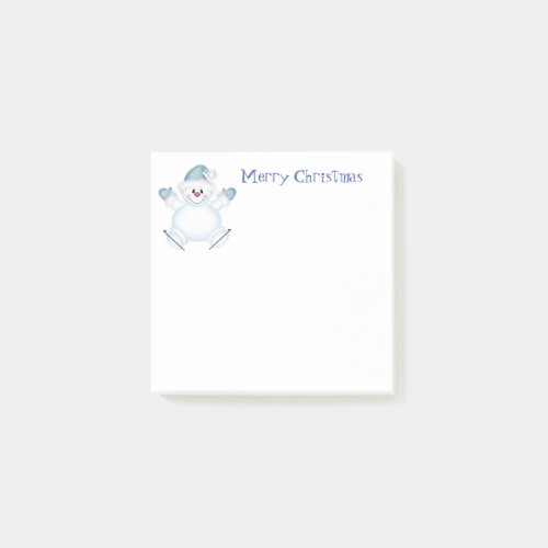 Holiday Post it Notes_Snowman Post_it Notes