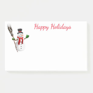 Holiday Post-it-Notes-Snowman Post-it Notes