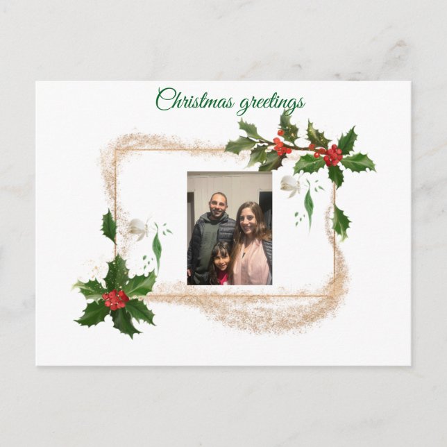 Holiday postcard  (Front)