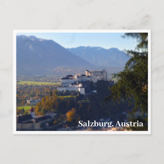 Holiday Postcard - Salzburg, Austria (Front)