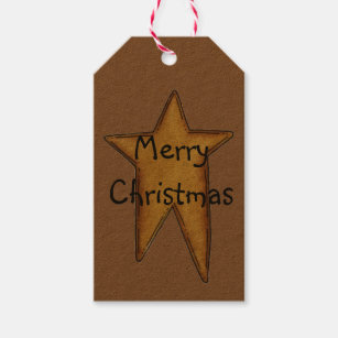 Primitive Gift Tags & Gift Enclosures | Zazzle