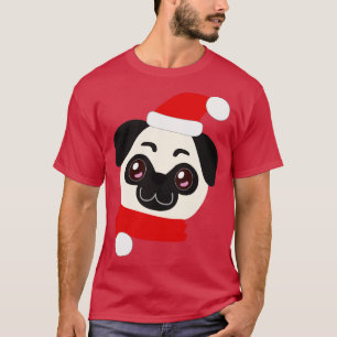 Holiday Pug  T-Shirt