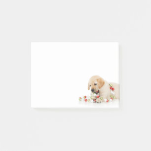 Holiday Puppy Playtime II Post-it Notes