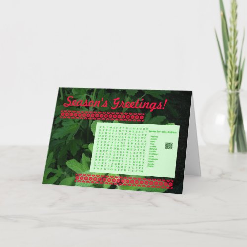 Holiday Puzzle Card