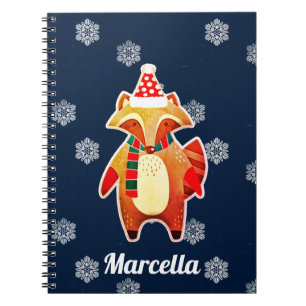 Holiday Raccoon Notebook