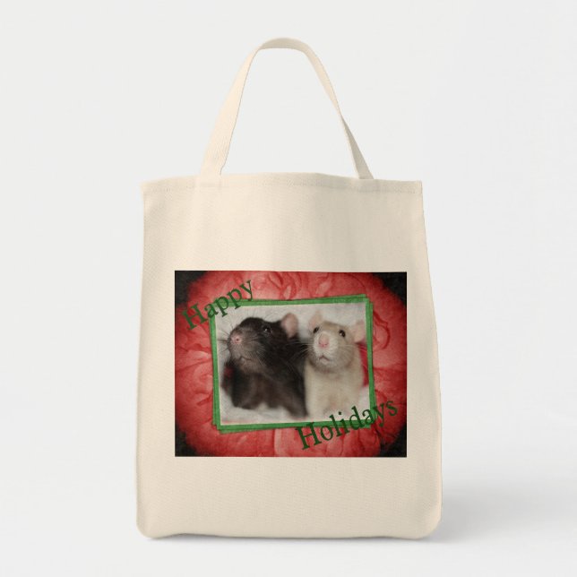 Holiday Rattie Shopping Bag (Front)
