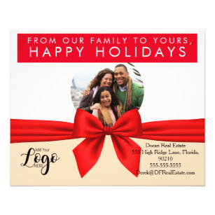 Holiday Real Estate Postcards flyer