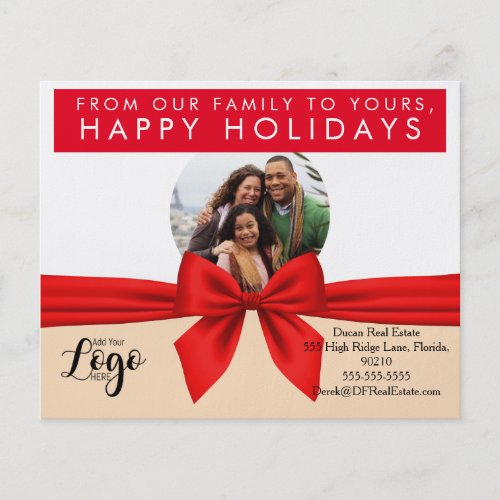 Holiday Real Estate Postcards flyer