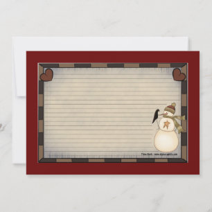 Holiday Recipe Cards