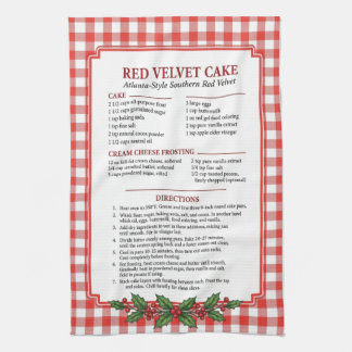 Holiday Recipe Kitchen Towel