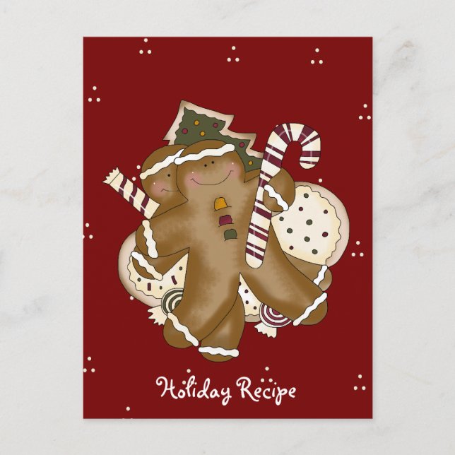 Holiday Recipes Cards (Front)