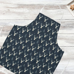 Holiday Reindeer, Christmas Tree, Snowflake Apron