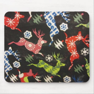 Holiday Reindeer Mouse Pad
