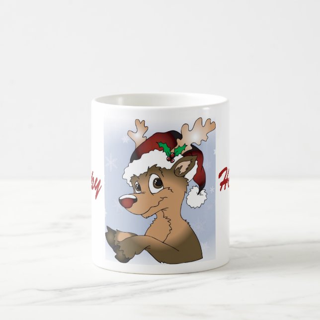 Holiday Reindeer Mug (Center)