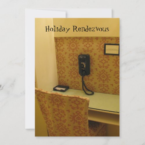 Holiday Rendezvous Card by RoseWrites
