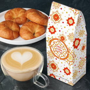 Holiday Retro Mid-Century Modern Personalized Roasted Coffee