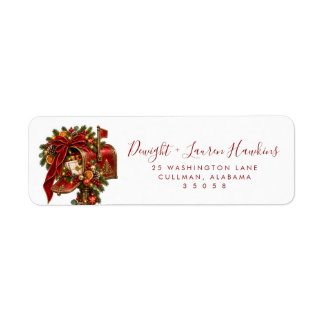 Holiday | Return Address Label