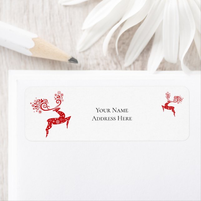 Holiday Return Address Labels (Insitu)