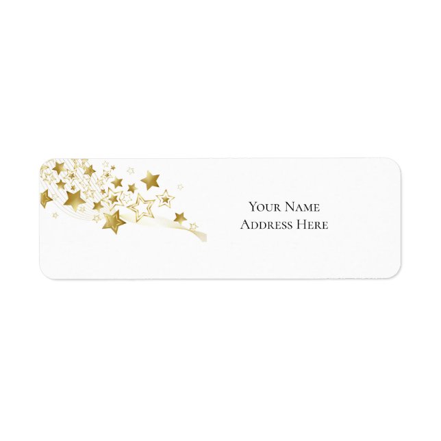 Holiday Return Address Labels (Front)
