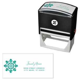 Holiday Return Address Self-inking Stamp