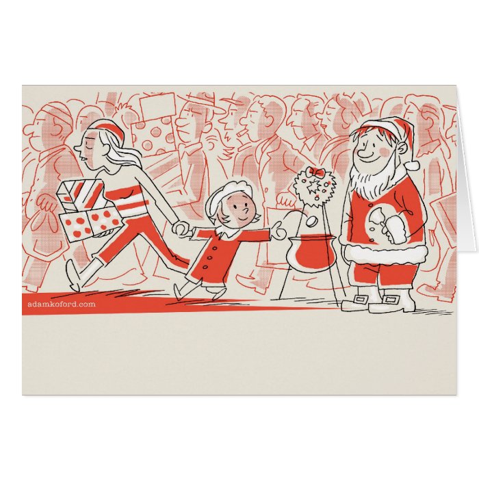 Holiday Rush Card Zazzle