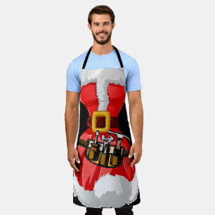 Holiday Santa Humor Apron