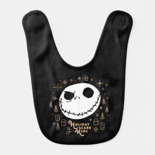 Holiday Scare King Baby Bib