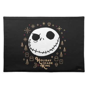 Holiday Scare King Cloth Placemat