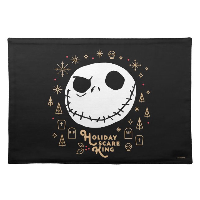 Holiday Scare King Cloth Placemat (Front)