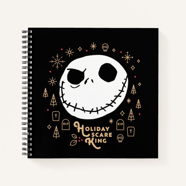 Holiday Scare King Notebook (Front)