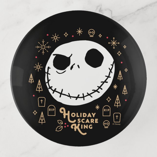 Holiday Scare King Trinket Tray (Front)