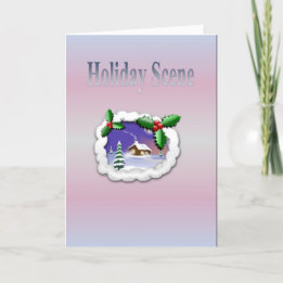 Holiday Scene Card