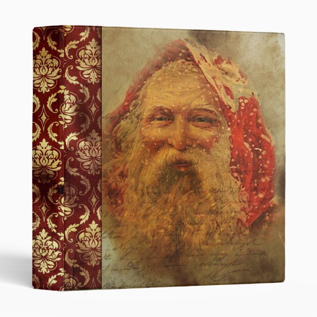 Holiday Scrapbook 3 Ring Binder (Front/Spine)