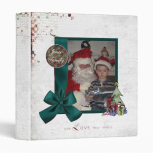 Holiday Scrapbook 3 Ring Binder