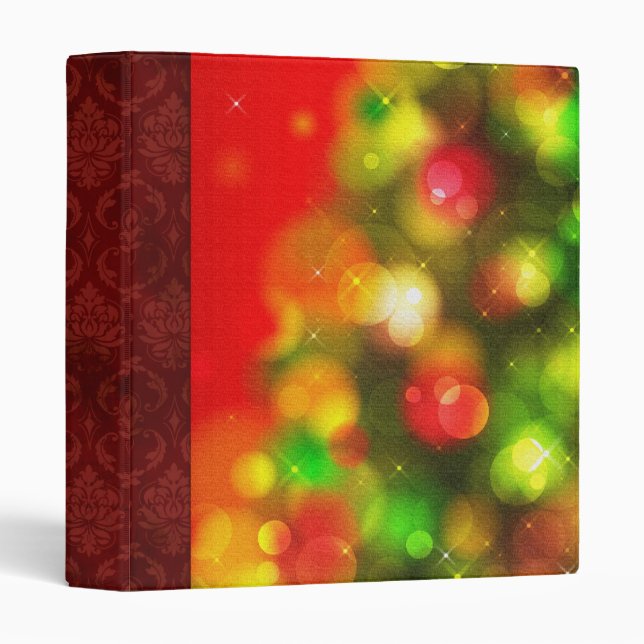 Holiday Scrapbook 3 Ring Binder (Front/Spine)
