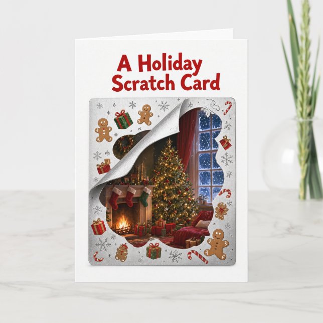 Holiday Scratch Card (Front)