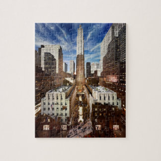 Holiday Season at Rockefeller Center Jigsaw Puzzle