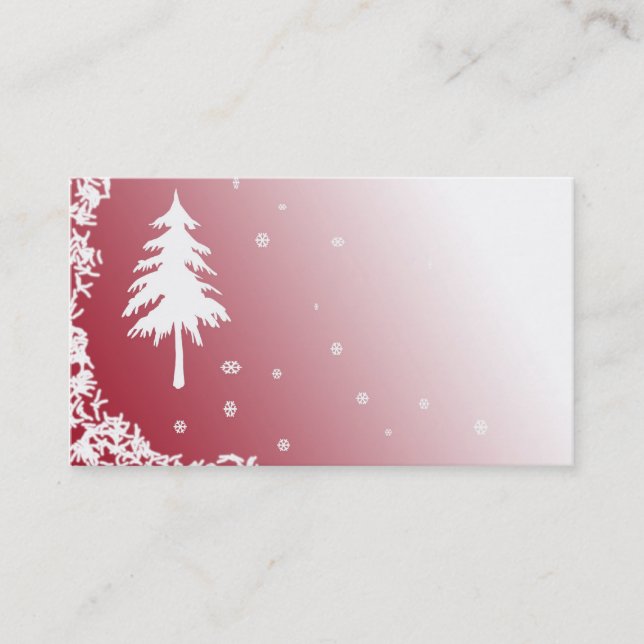 Holiday Season Business Card (Front)