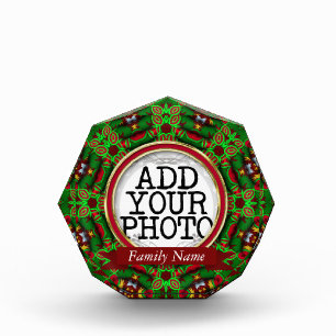 Holiday Season Custom Photo Keepsake Award
