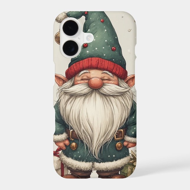 Holiday Season Elf  iPhone Case (Back)