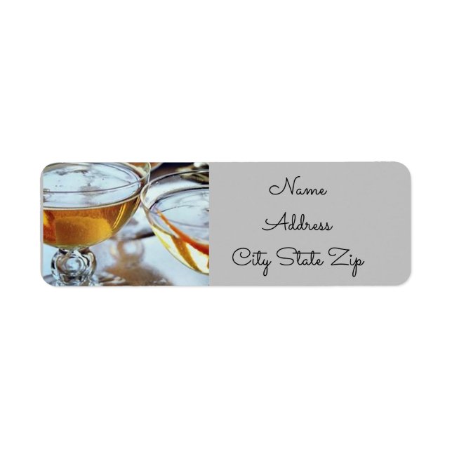 **HOLIDAY SEASON PARTY** CHRISTMAS/NEW YEAR LABEL (Front)