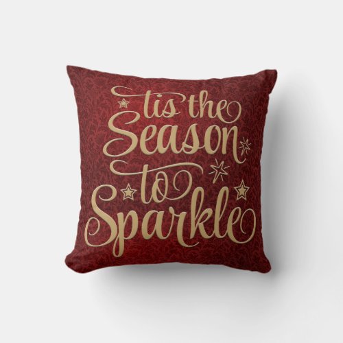 Holiday Season Throw Pillow