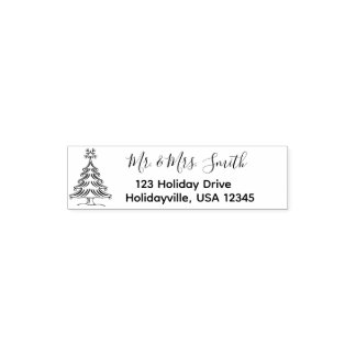 Holiday Self-Inking Stamp